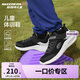 Skechers斯凱奇兒童運(yùn)動(dòng)鞋男童透氣網(wǎng)鞋時(shí)尚魔術(shù)貼大童跑步鞋403748L