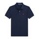 POLO SPORT美國拉夫勞倫純棉polo衫男休閑商務(wù)夏季新品保羅短袖T恤男 寶藍(lán)色紅標(biāo) L 建議145-165斤