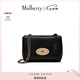 Mulberry【禮物】/瑪葆儷Lily斜跨包鏈條單肩優(yōu)雅晚宴包女包 黑色