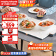 摩飛電器（Morphyrichards） 折疊暖菜板 熱菜板保溫板飯菜保溫板加熱菜板餐桌加熱板熱飯板 【經(jīng)典三板】MR8300 630*380*12mm