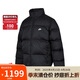 耐克（NIKE）男 AS M NK CLUB TF PUFFER JKT DWN 羽絨服FZ5029-010/黑色 L