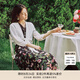 珂萊蒂爾[100桑蠶絲]夏季新款舒適透氣百搭披肩短外套女 本白 L