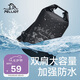 伯希和（Pelliot）防水包戶外露營防水袋背包旅行爬山收納袋16404442黑色10L雙肩