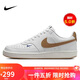 耐克女子運動休閑鞋W NIKE COURT 運動鞋F(xiàn)V9952-102白棕 37.5