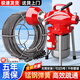 宇通大力電動(dòng)管道疏通機(jī)神器大功率地漏清理機(jī)專業(yè)通下水道廚房馬桶疏通器 專業(yè)1200W(14.5米彈簧) 送六鉆頭 高效疏通