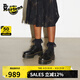 馬丁（DR.MARTENS）Audrick 3i Shoe早秋舒適軟皮增高厚底皮鞋單鞋 黑色 38