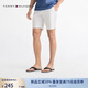 TOMMY HILFIGER【休閑百搭】25春夏男裝沙灘泳池居家夾腳人字拖涼拖鞋03715 黑色BDS 42
