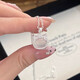 足銀990hellokittykt貓玉髓吊墜純銀ins風(fēng)可愛(ài)項鏈送女友閨蜜禮物 kt吊墜+項鏈(足銀999)