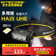 NITECORE奈特科爾HA15 UHE戶外輕量便攜式頭燈夜跑露營照明燈AA電池可更換