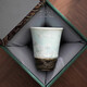 簡先生浮雕龍紋品茗杯功夫茶具輕奢窯變結(jié)晶釉單個(gè)茶盞杯 結(jié)晶釉·青玉龍騰杯 65ml