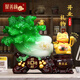 聚善緣生意興隆招財(cái)貓白菜擺件自動(dòng)搖手收銀前臺(tái)裝飾品店鋪喬遷開業(yè)禮物 YC小號(hào)聚寶盆手搖貓 37*15*29