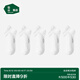 松山棉店足底按摩襪子純棉抗菌防臭男女短襪中筒襪長(zhǎng)筒美拉德棉襪 男短筒-白+白+白+白+白 5雙 均碼 男襪（40-45碼）
