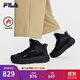 斐樂(lè )（FILA）官方男鞋中幫加絨老爹鞋運動(dòng)鞋2025冬新款TREK 2休閑鞋 黑-BK 41