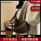 CRTNZO KROEZ輕奢包包女包2025年新款單肩包女士斜挎包生日七夕情人節(jié)禮物實用 咖啡色-CK女包送女友老婆實用