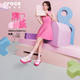 卡駱馳crocs白鹿同款經(jīng)典堆堆洞洞鞋時(shí)尚百搭男鞋女鞋|211355 火龍果色-6ZQ 37 /38(230mm)