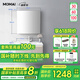 MOMAI 摩邁901浴室柜陶瓷一體盆衛(wèi)浴柜蜂窩鋁柜組合美妝智能除霧 901 80cm全封普通美妝鏡柜組合
