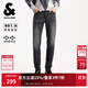杰克·瓊斯（JACK&JONES）男裝25年秋冬季牛仔褲男士901修身小腳潮流休閑四面彈力零壓褲子 A16深灰牛仔 36 185 W36/L32