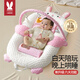 莫爾兔床中床嬰兒斜坡枕0-3歲新生寶寶可移動(dòng)便攜式嬰兒折疊床睡覺(jué)神器 小兔床中床+斜坡墊+玩具架