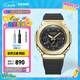 卡西歐（CASIO） G-SHOCK 黃金時(shí)代新黑金系列 運動(dòng)手表卡西歐手表送男友 GM-2100G-1A9PR