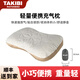 塔吉比TAKIBI充氣枕頭戶外露營旅行輕量便攜充氣枕舒適靜音午睡枕腰靠枕 大枕頭65cm*36cm