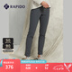 Rapido【加絨】靂霹道春秋女子直筒褲長褲時尚舒適運動休閑褲CP3978G06 深灰色 XL 170/74A
