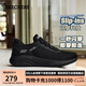 斯凱奇（SKECHERS）七夕禮物閃穿男鞋夏季一腳蹬健步鞋網(wǎng)面透氣休閑運動(dòng)鞋鞋118303