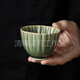 EATKM輕奢品牌茶杯主人杯新中式越窯青瓷功夫茶具家用陶瓷小品茗杯茶盞 越窯青瓷-蓮瓣杯