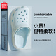 名創(chuàng)優(yōu)品（MINISO）洞洞鞋男女夏季外穿沙灘涼鞋防滑厚底踩屎感包頭涼拖鞋 藍(lán) 38-39