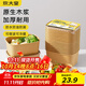 炊大皇一次性飯盒紙餐盒方形打包盒帶蓋野餐露營(yíng)加厚便當盒20只 1000ml