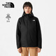 The North Face北面棉服女戶外防潑水防風夾棉外套89T9 黑色/JK3 M