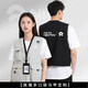 月洛嬋高端多口袋馬甲定制工作服印logo企業(yè)工裝坎肩戶(hù)外攝影多功能背心 A款【戶(hù)外多功能馬甲】灰色 XL