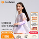 moodytiger[開(kāi)學(xué)禮]女童仙女T恤長(zhǎng)袖春夏款打底衫假兩件輕薄涼感兒童防曬衣