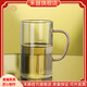 禾器·斑斕禾器清簡(jiǎn)杯綠茶杯簡(jiǎn)約大容量茶杯耐熱高硼硅玻璃家用辦公杯茶具 清簡(jiǎn)杯-淺粉色-400ml 300-400ml