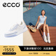 愛步（ECCO）25年新款休閑鞋女 百搭平底鞋簡約球鞋板鞋休閑運動鞋 街頭272813 天空藍/白色27281360681 38