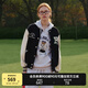 Teenie Weenie小熊外套女春季休閑時尚學(xué)院風(fēng)美式高街撞色棒球外套上衣女 藏青色 M (165)