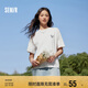 森馬[涼感T]觀園吉聯(lián)名短袖T恤女抗菌寬松熊貓夏裝潮109324100013