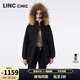 金羽杰輕奢大毛領(lǐng)派克服女士中長款冬季時(shí)髦超輕暖高級(jí)羽絨服Y23803281