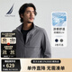 諾帝卡（NAUTICA）【大促爆款】男裝25春季新款涼感抗UV皮膚衣立領(lǐng)夾克外套男JE5252 太空灰0FD S