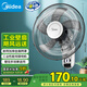 美的（Midea）【五葉大風(fēng)力】壁扇/家用空氣通風(fēng)電風(fēng)扇/節(jié)能低噪風(fēng)扇/工廠通風(fēng)吊扇/商用款廣角搖頭風(fēng)扇 FWA40YA