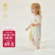 babycare山茶花寶寶爬服春夏連體衣包屁衣新生嬰兒衣服 紫草星夢 80cm 