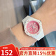 卡西歐（CASIO）手表 學生兒童表 百搭時尚 防水夜光指針考試手表 LRW-200H-4C