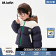 馬·拉?。∕.Latin）/童裝兒童羽絨服冬新款男女小童撞色短款羽絨服 藏青 100cm
