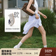 莎莎蘇[明星同款]25夏復古阿甘鞋透氣休閑鞋輕便網面薄底運動鞋 米白色/白色 37