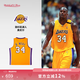 MITCHELL & NESSNBA官方湖人隊(duì)奧尼爾復(fù)古球衣99-00賽季SW球迷版籃球服運(yùn)動背心 湖人隊(duì)奧尼爾99-00賽季-黃色 均碼 XL