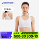 迪卡儂運動內(nèi)衣女中強度瑜伽外穿透氣Y字背文胸-5206612