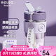 物生物（RELEA）玻璃杯夏季水杯大容量女士咖啡杯吸管杯泡茶杯學(xué)生杯子生日禮物