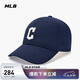MLB帽子男女情侶同款純色休閑百搭棒球帽運動帽3ACPB225N-45NYS-F