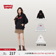 Levi's【特價(jià)來襲】李維斯女士春季時(shí)尚美式經(jīng)典潮流時(shí)尚寬松衛(wèi)衣 灰色 M
