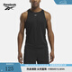 Reebok銳步官方24新品男子專業(yè)室內(nèi)外運動健身訓(xùn)練透氣舒適背心 100070811 黑色 L