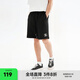 CHINISM CH赤塵玉龍雙C重磅純棉運動短褲男士夏季新款休閑褲外穿五分褲 黑色 L